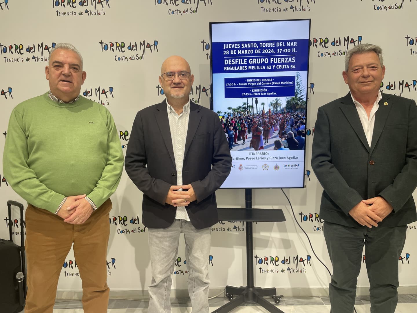 Regulares de Melilla y Ceuta desfilarán en Torre del Mar el próximo Jueves Santo