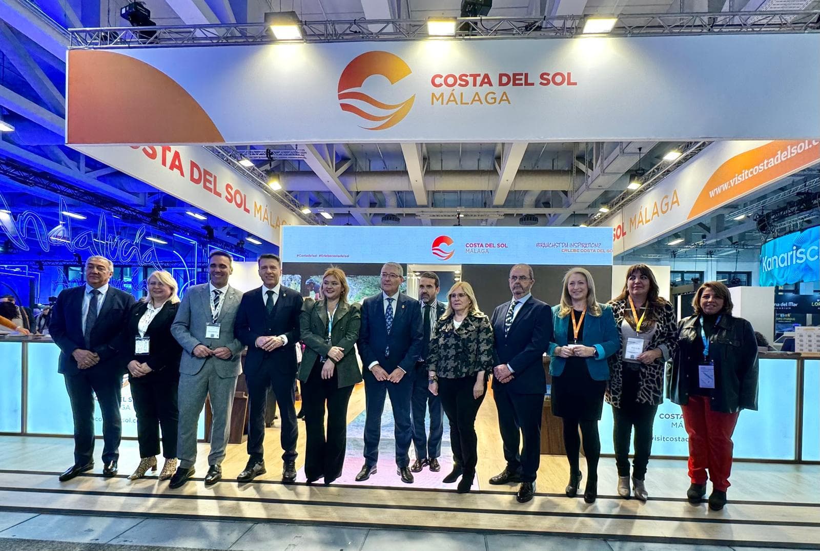 Nerja reafirma su compromiso con la promoción turística en la feria ITB de Berlín