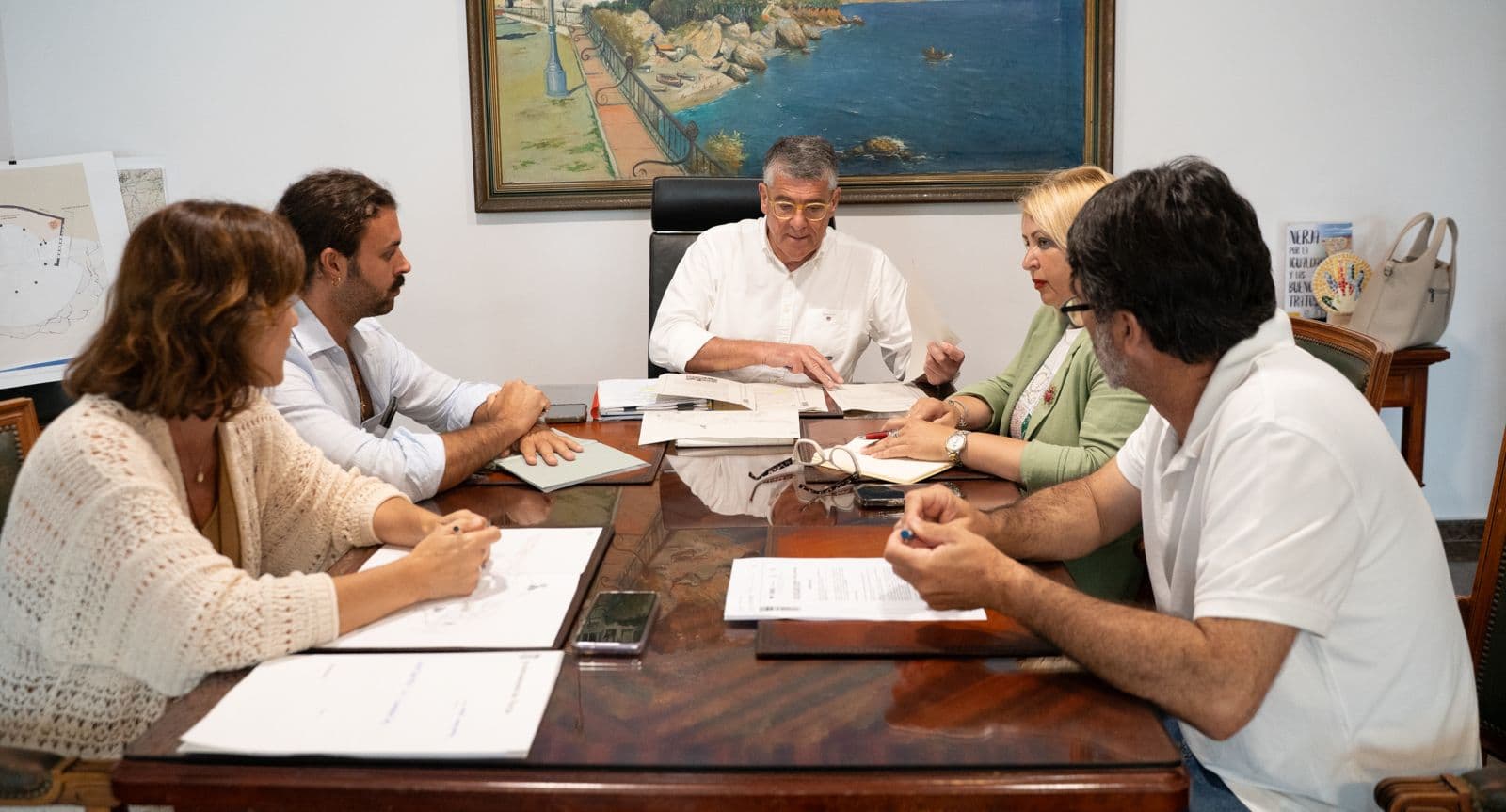 Impulso al Proyecto del Anfiteatro de la Plaza de los Cangrejos junto al Paseo Marítimo de La Torrecilla en Nerja
