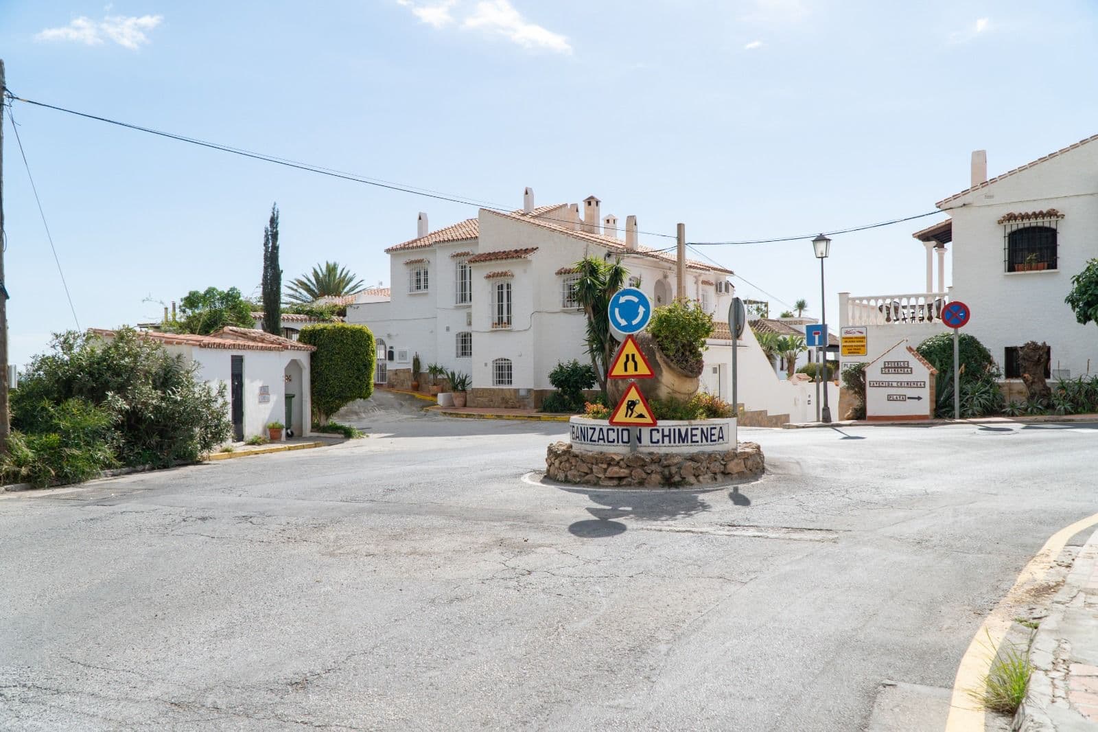 Se inician las obras de reurbanización de la Avenida Chimenea y calles colindantes en Nerja