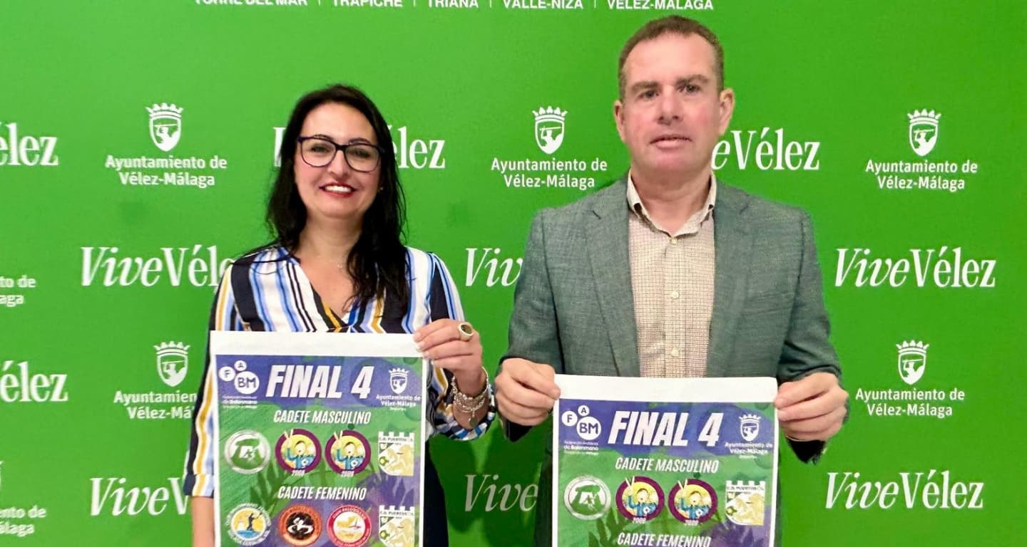 El pabellón Francisco Aguilar de Vélez-Málaga decide este fin de semana a los campeones provinciales cadete de balonmano