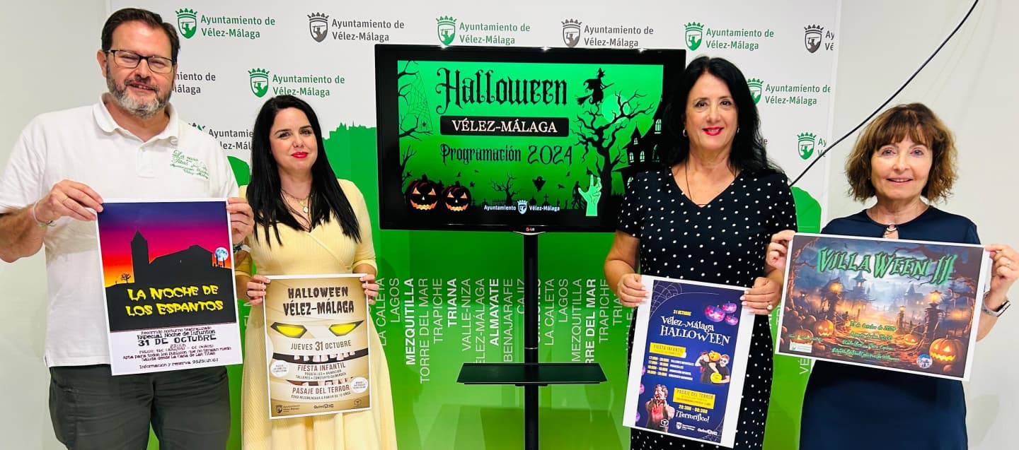Vélez-Málaga vivirá la noche de Halloween con una fiesta infantil, el Pasaje del Terror, recorridos teatralizados y ‘Los espíritus de Villaween’