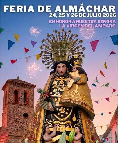Almáchar celebrará su Feria 2026 con Álvaro García, Verónica Carmona y un homenaje a Niña Pastori