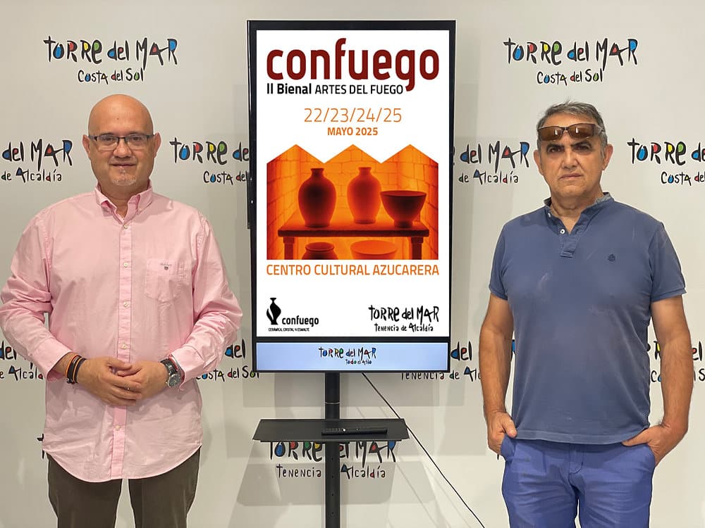 Torre del Mar acoge la II Bienal ‘Confuego – Artes del Fuego’ del 22 al 25 de mayo en el Centro Cultural Azucarera