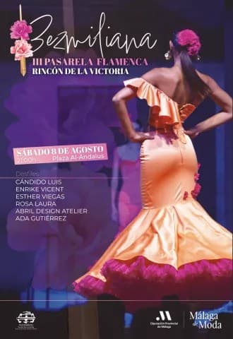 Rincón de la Victoria celebrará el próximo 8 de agosto la III Pasarela Flamenca Bezmiliana con seis firmas, cuatro de ellas del municipio