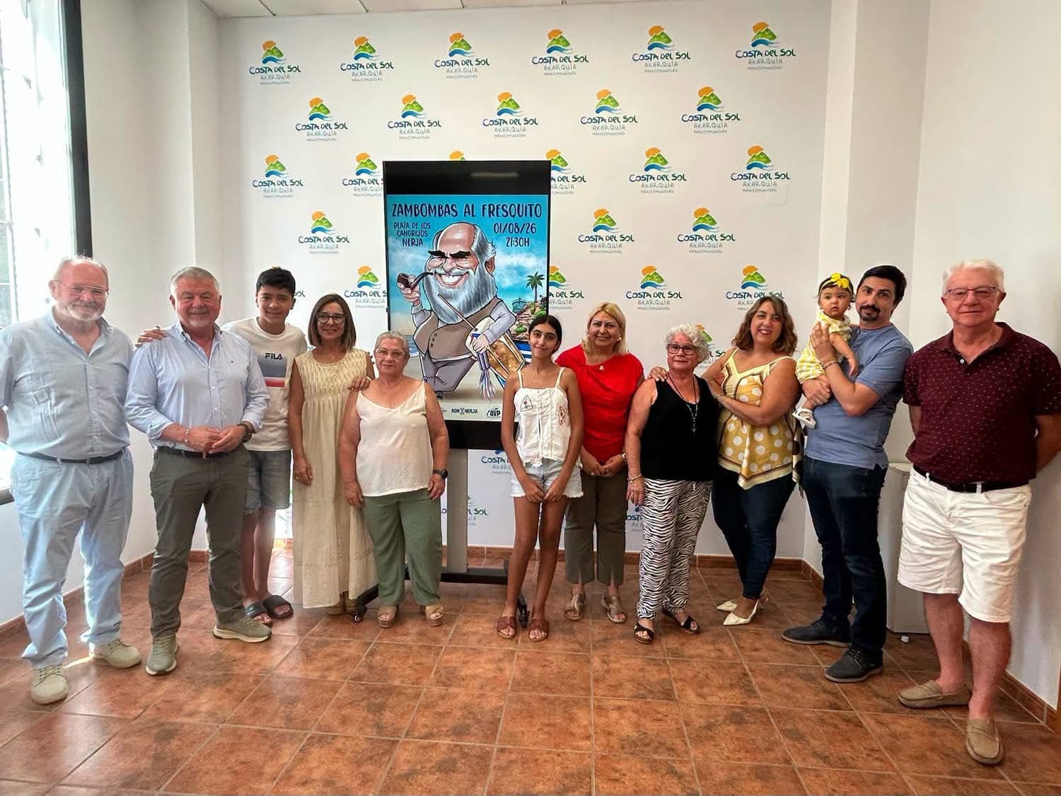 Zambombas al Fresquito llenará Nerja de los tradicionales sones de la Navidad malagueña el próximo 1 de agosto