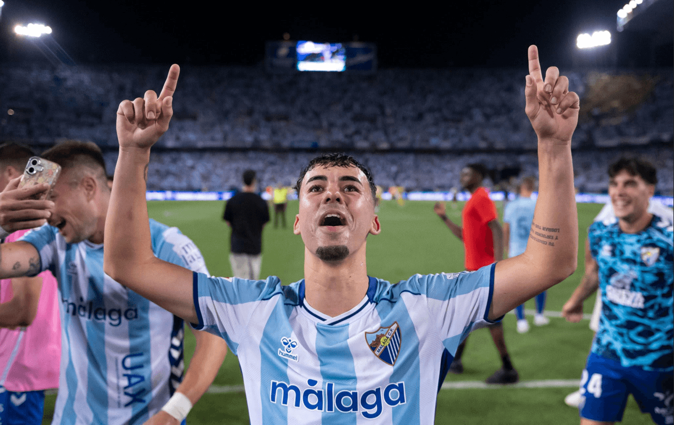 Un nuevo veleño en Primera División: el ascenso triunfal de Rafita con el Málaga CF