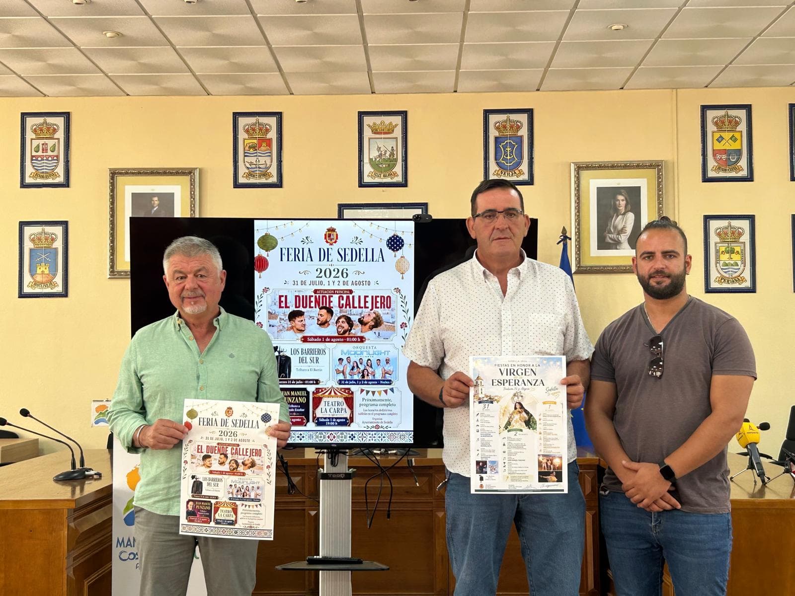 Sedella comienza este viernes la Feria de Agosto en honor a la Virgen de la Esperanza