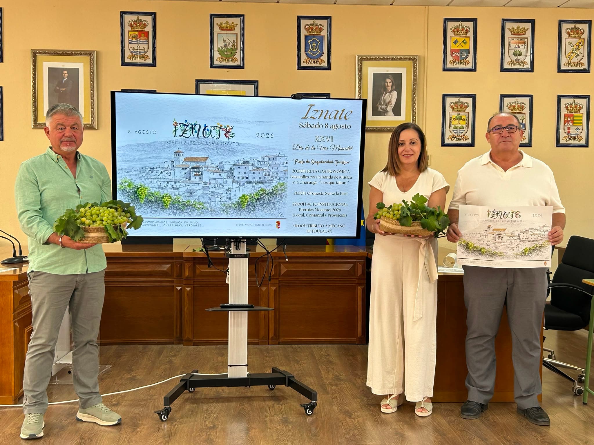 Iznate celebra la XXVI edición del Día de la Uva Moscatel