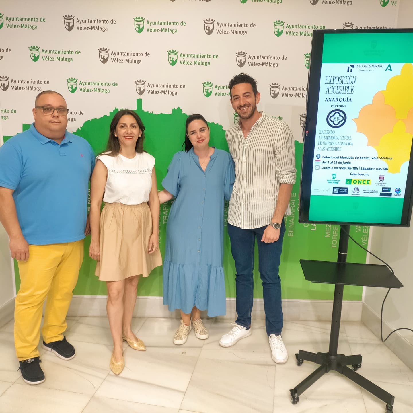 Unos 200 alumnos del IES María Zambrano nos acercan a una comarca más accesible en la exposición “Axarquía Patterns”