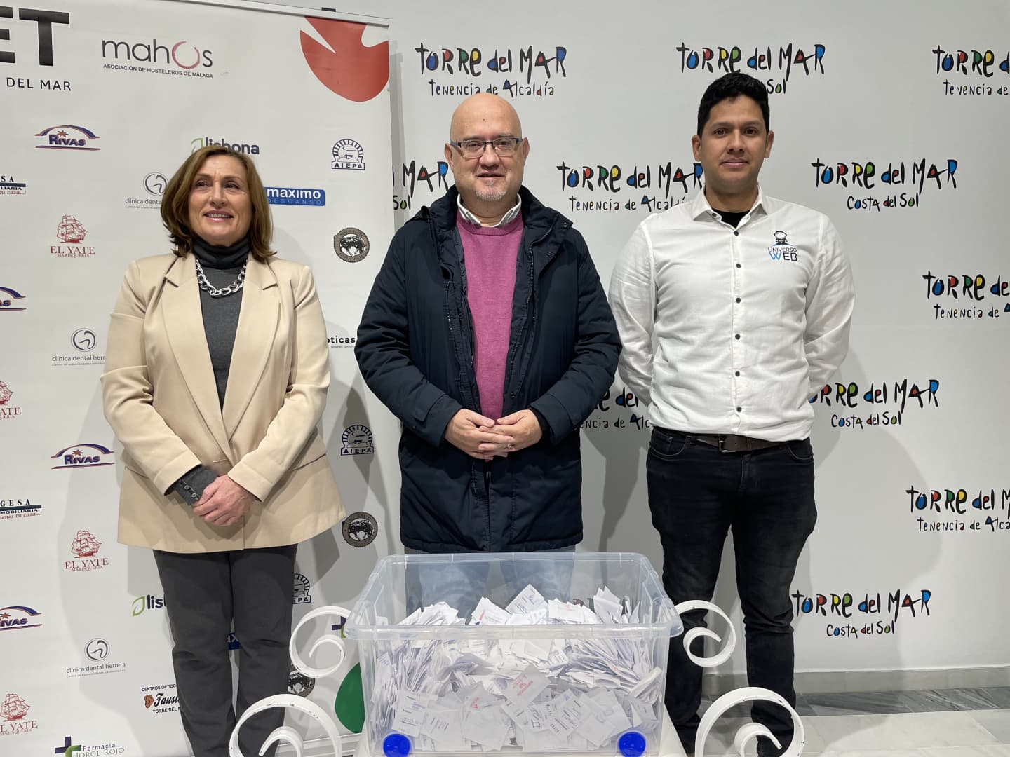 La campaña ‘Gracias Torre del Mar’ ya tiene a los ganadores del sorteo de 1.000 euros