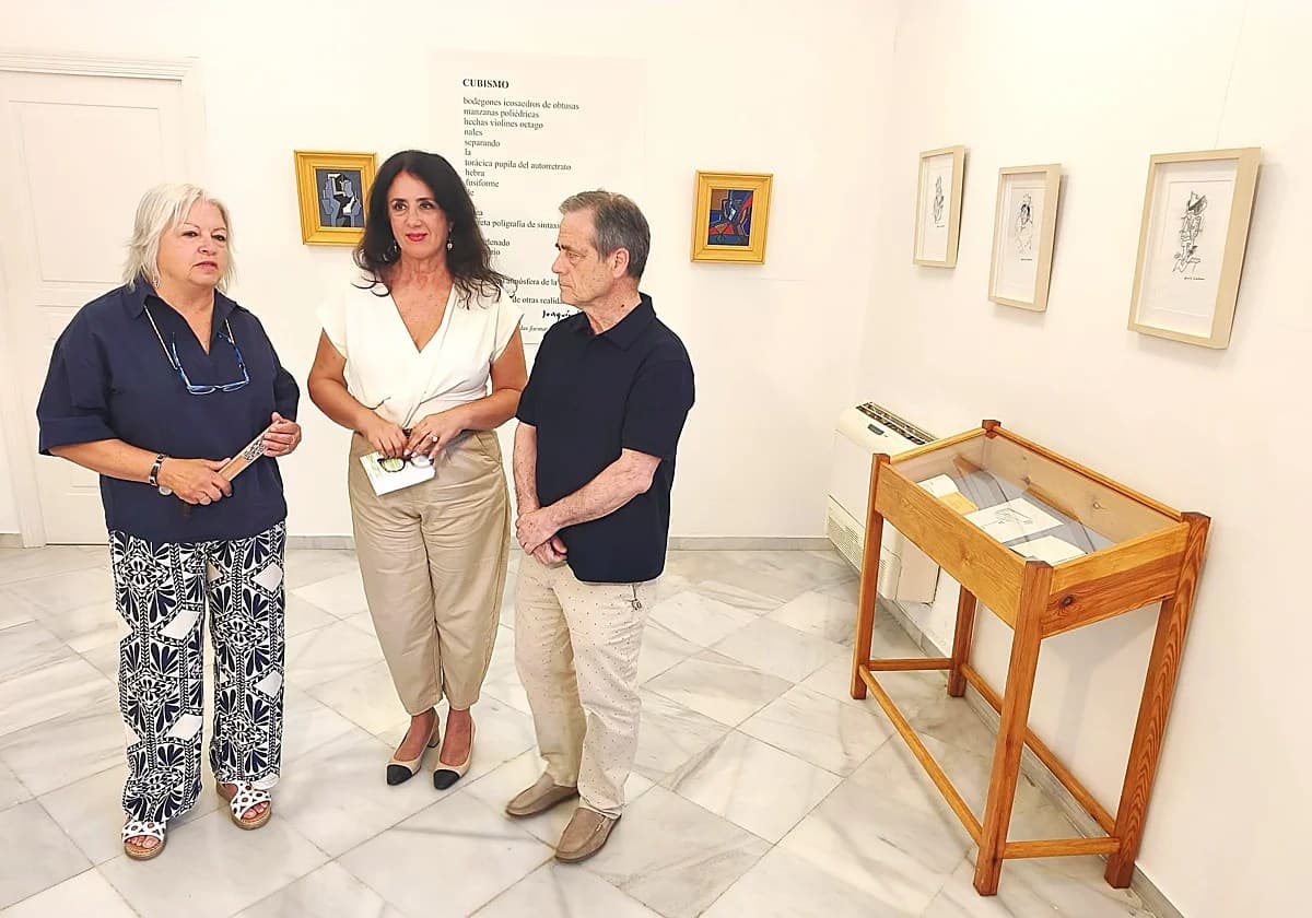La exposición “Joaquín Lobato y el Cubismo” descubre la influencia de esta corriente en la obra del artista veleño