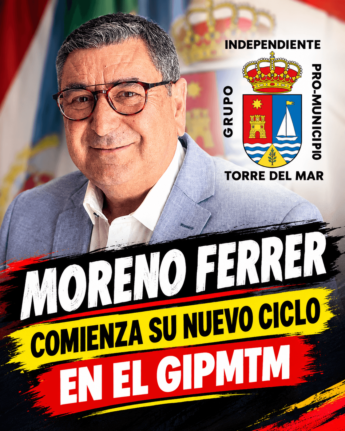 Moreno Ferrer fracasa en las primarias del PSOE y comienza su nuevo ciclo en el GIPMTM